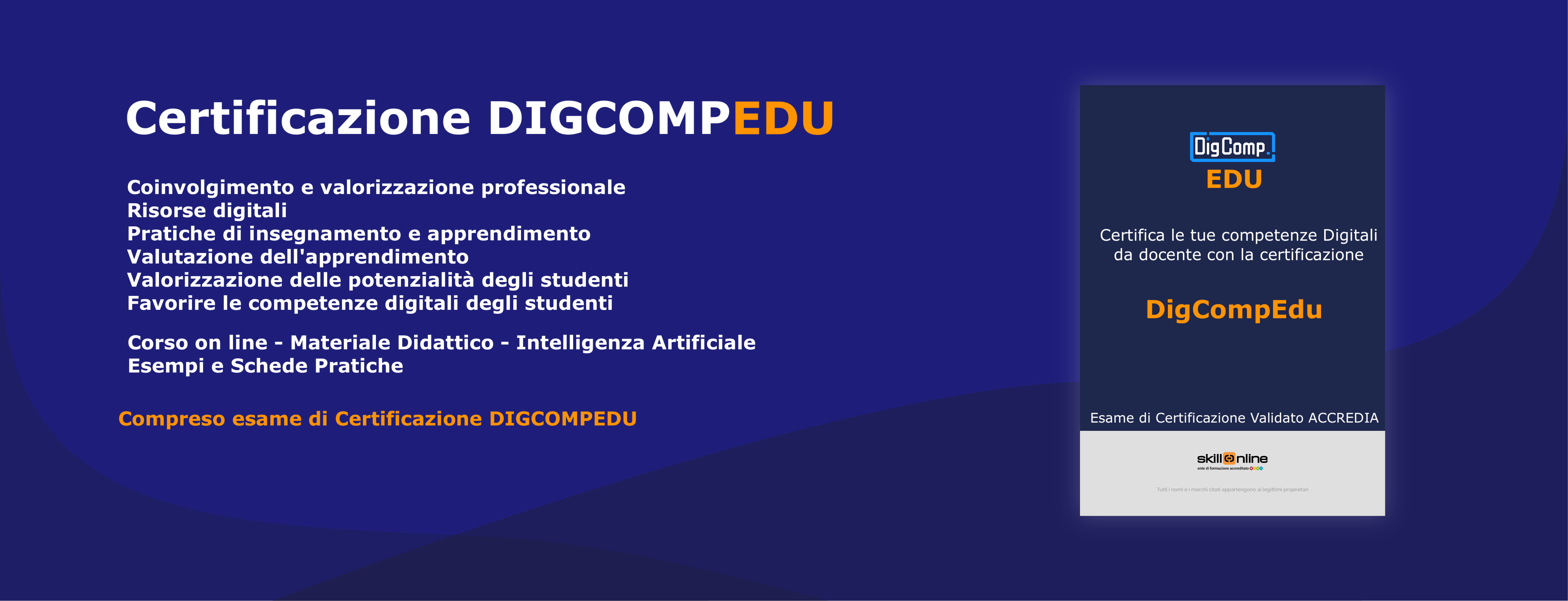 Scopri gli la certificazione DIGCOMPEDU